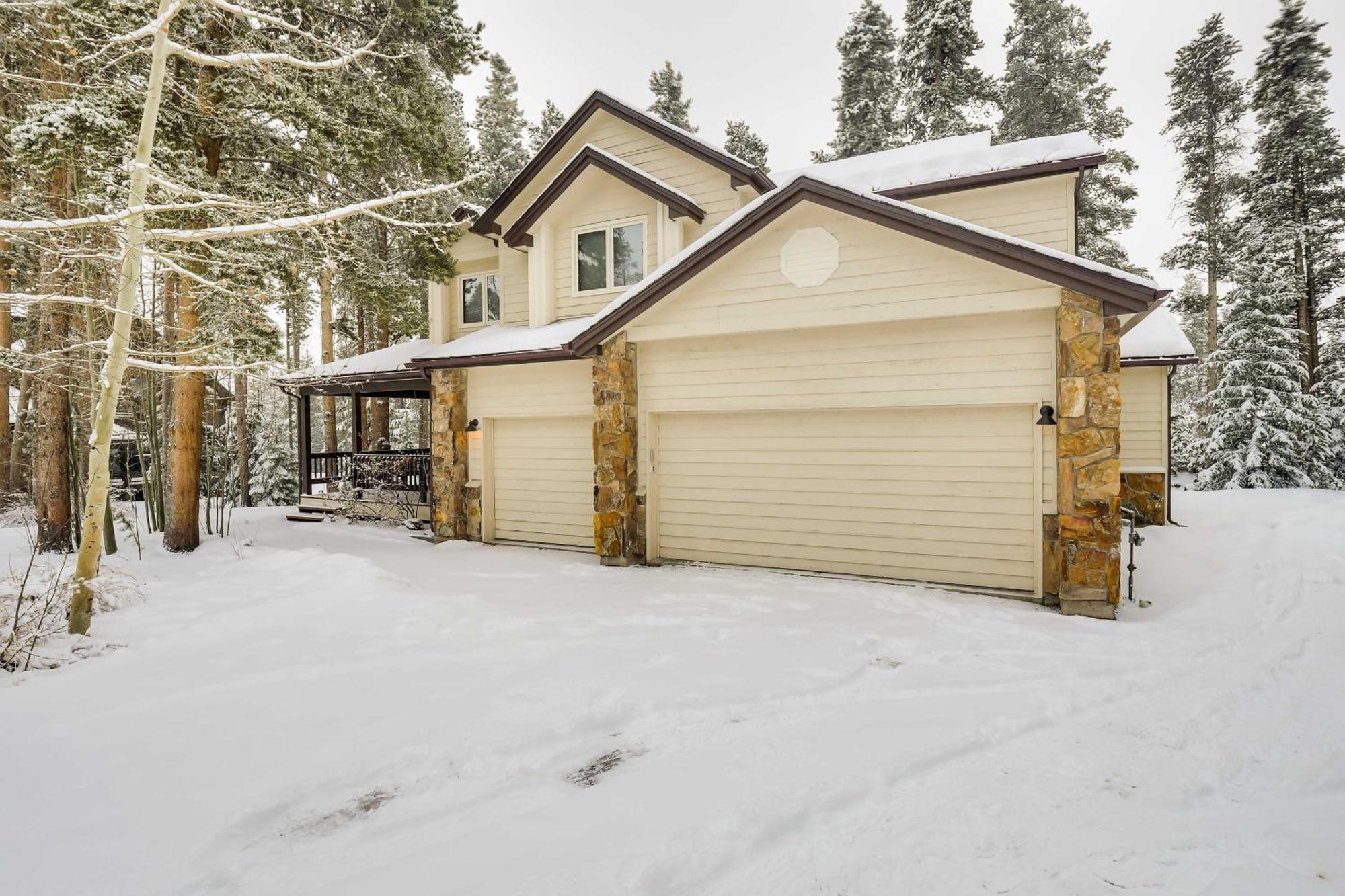 Idyllic Forested Breck Home Hot Tub And Ski Shuttle Breckenridge Exteriör bild