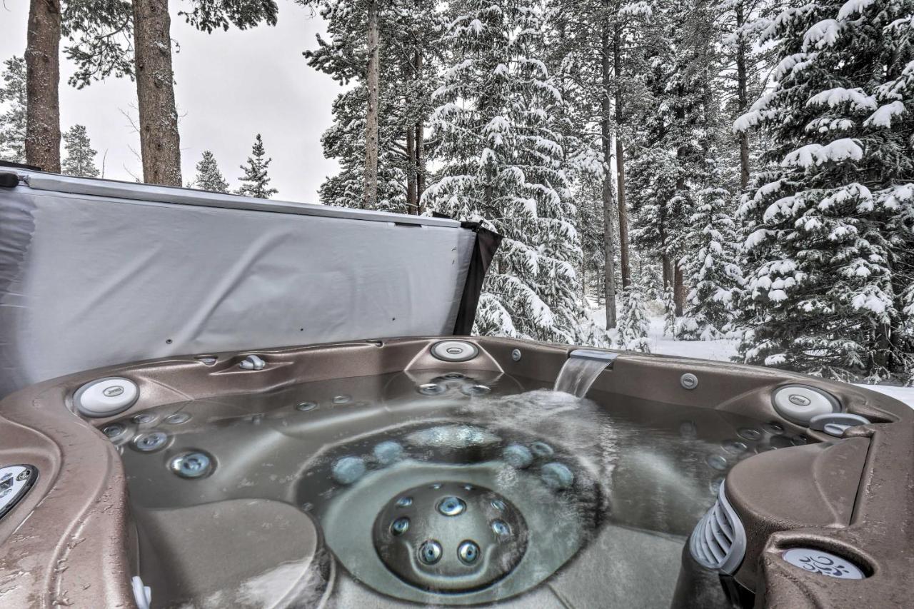 Idyllic Forested Breck Home Hot Tub And Ski Shuttle Breckenridge Exteriör bild